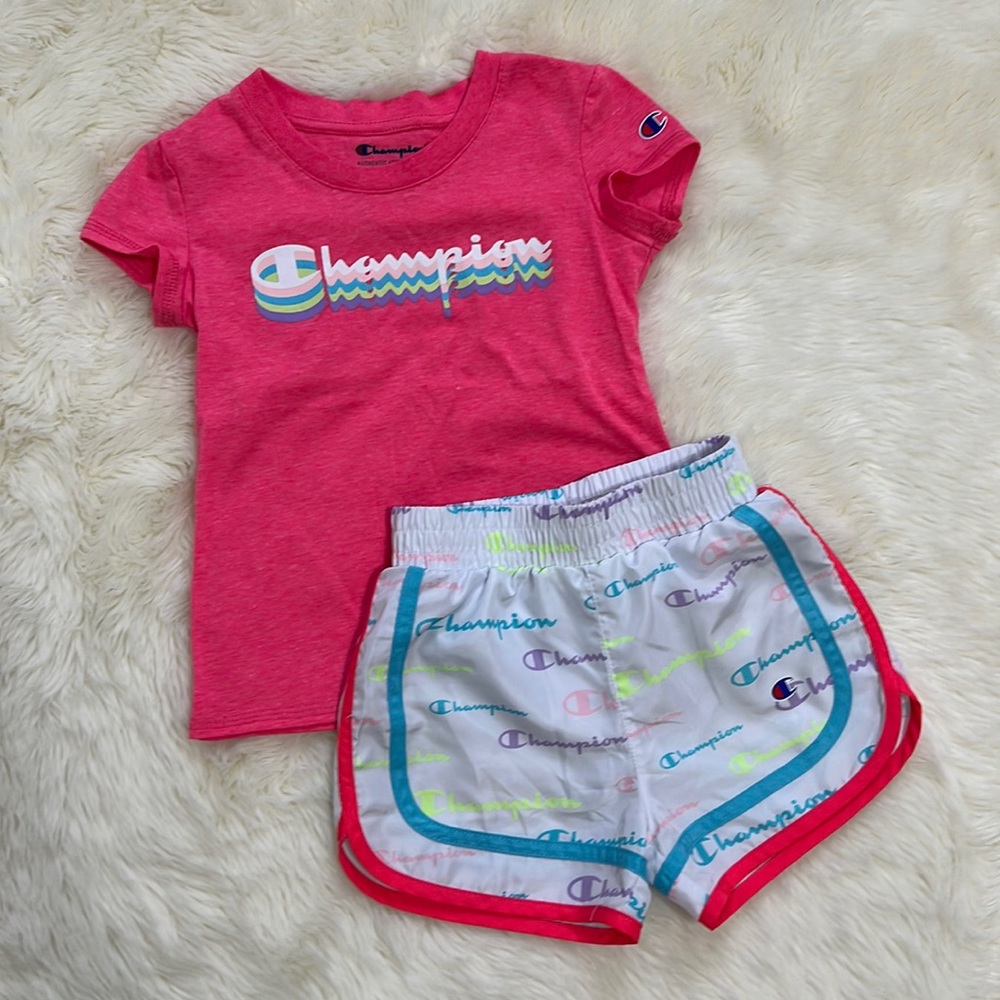 Champion girls matching set size 4